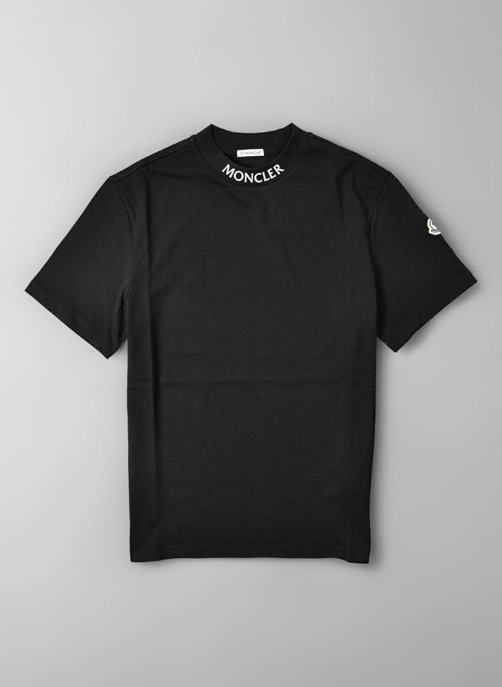 MONCLER半袖Tシャツバンダナ黒XS