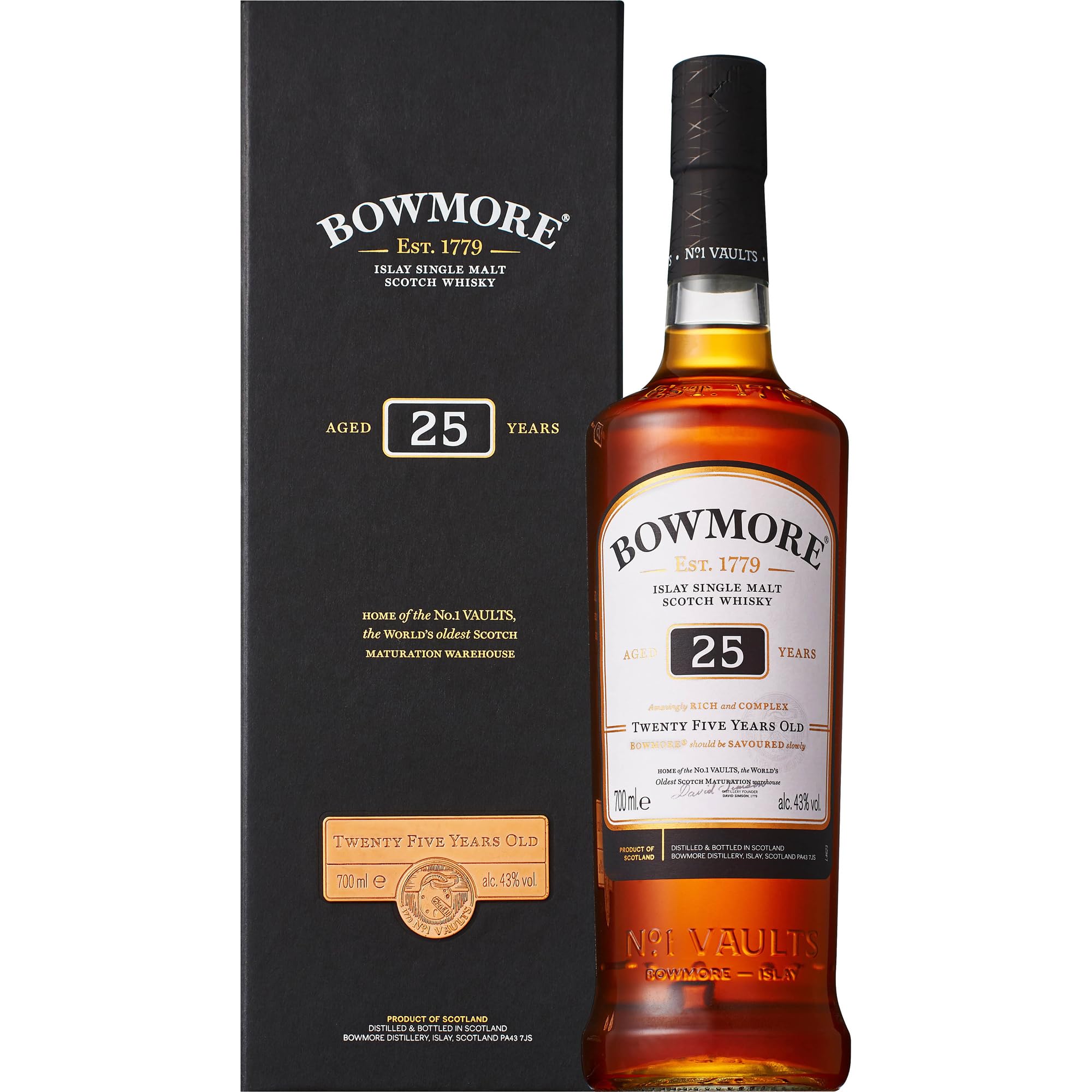 ボウモア25年ウイスキー