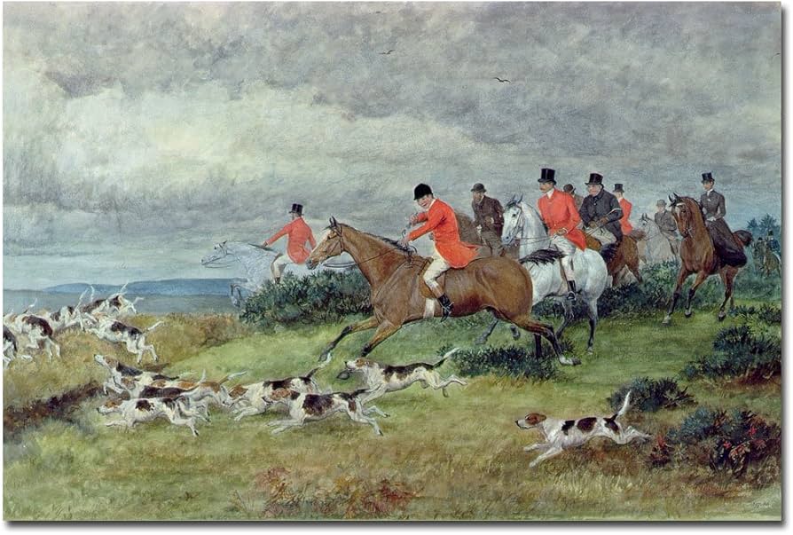 Amazon.com: Trademark Art BL0208-C1624GG Randolph Caldecott Fox