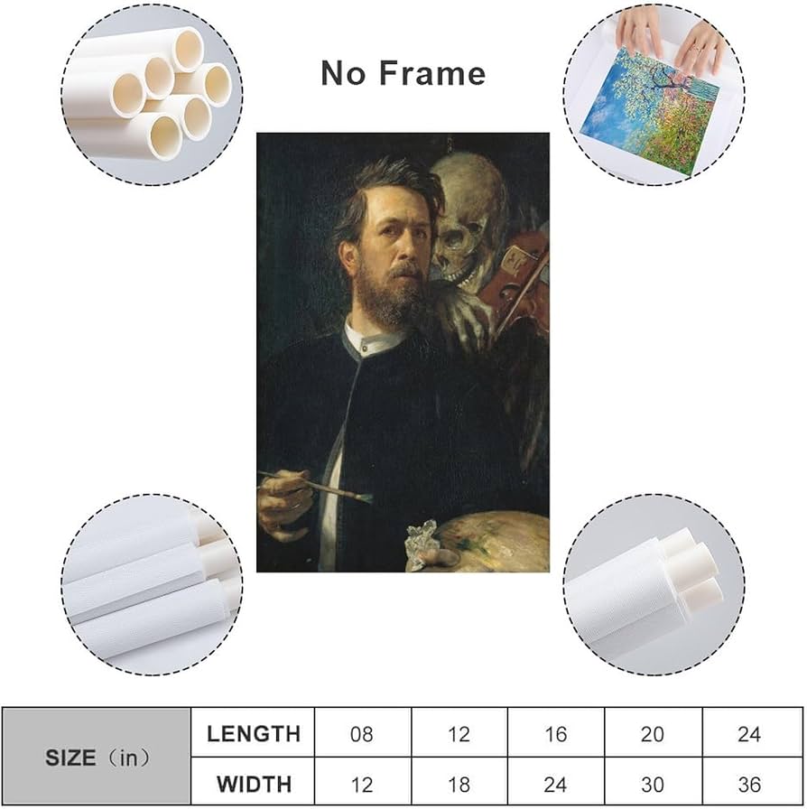 Amazon.co.jp: Arnold Böcklinアルノルトベックリンポスター絵画作品