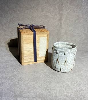 Amazon.co.jp: 伝世絵志野筒向付桃山時代 江戸初 特別出品 美濃桃山陶