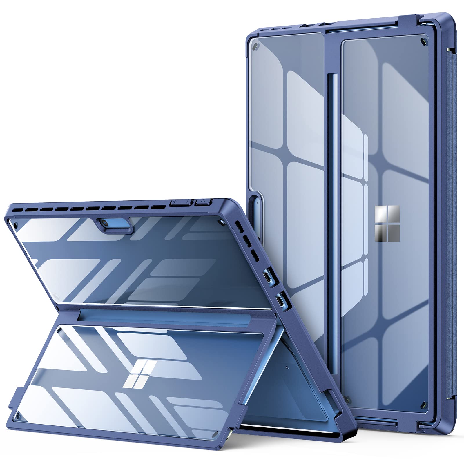 Amazon.com: INFILAND Case, Crystal Clear Multi-Angle Shockproof