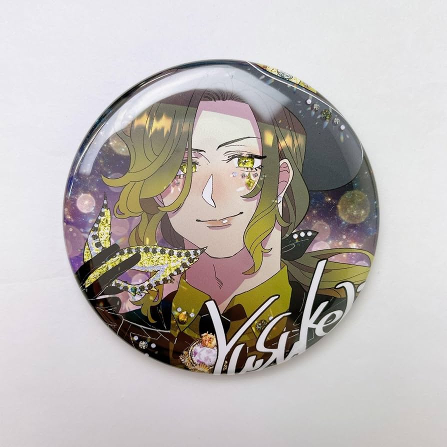 いれいす りうら 怪盗 人気 缶バッジ りうら 怪盗スマイリー いれいす