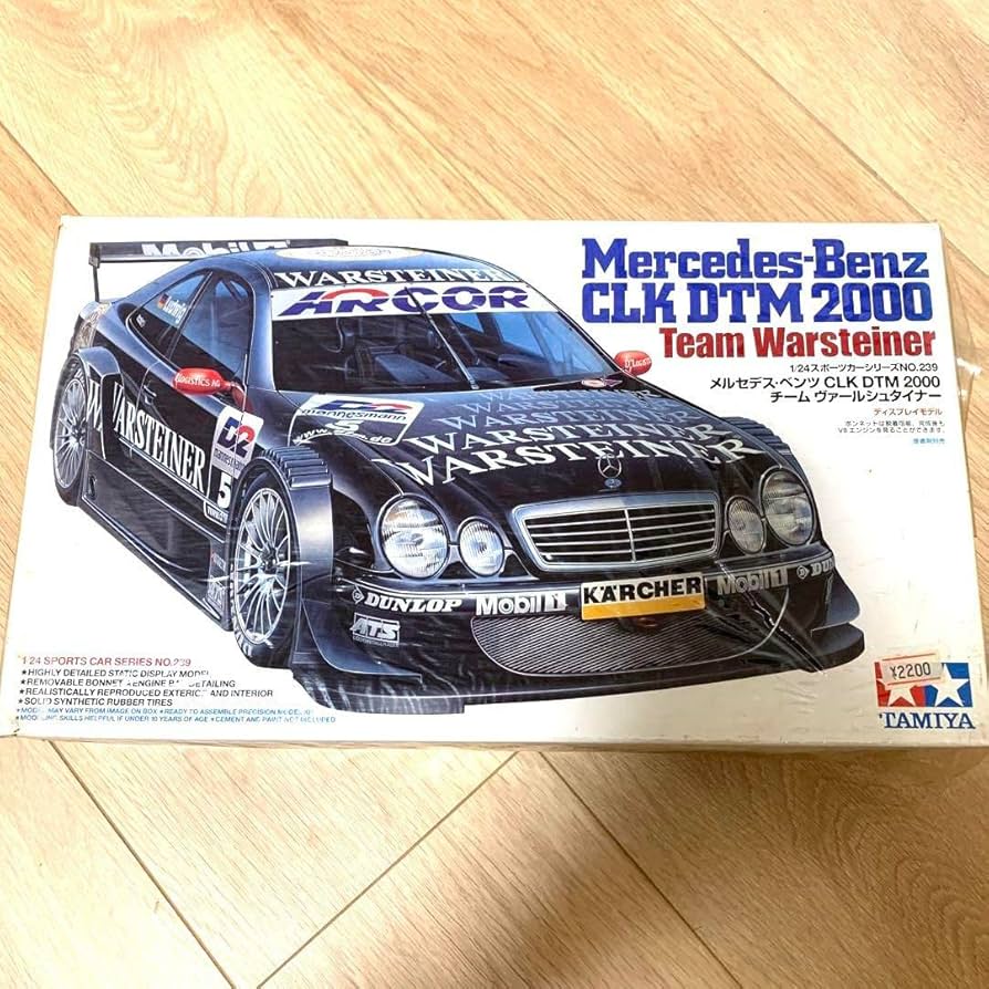 Amazon | タミヤ 1/24 メルセデス ベンツ CLK DTM 2000 | プラモデル 通販