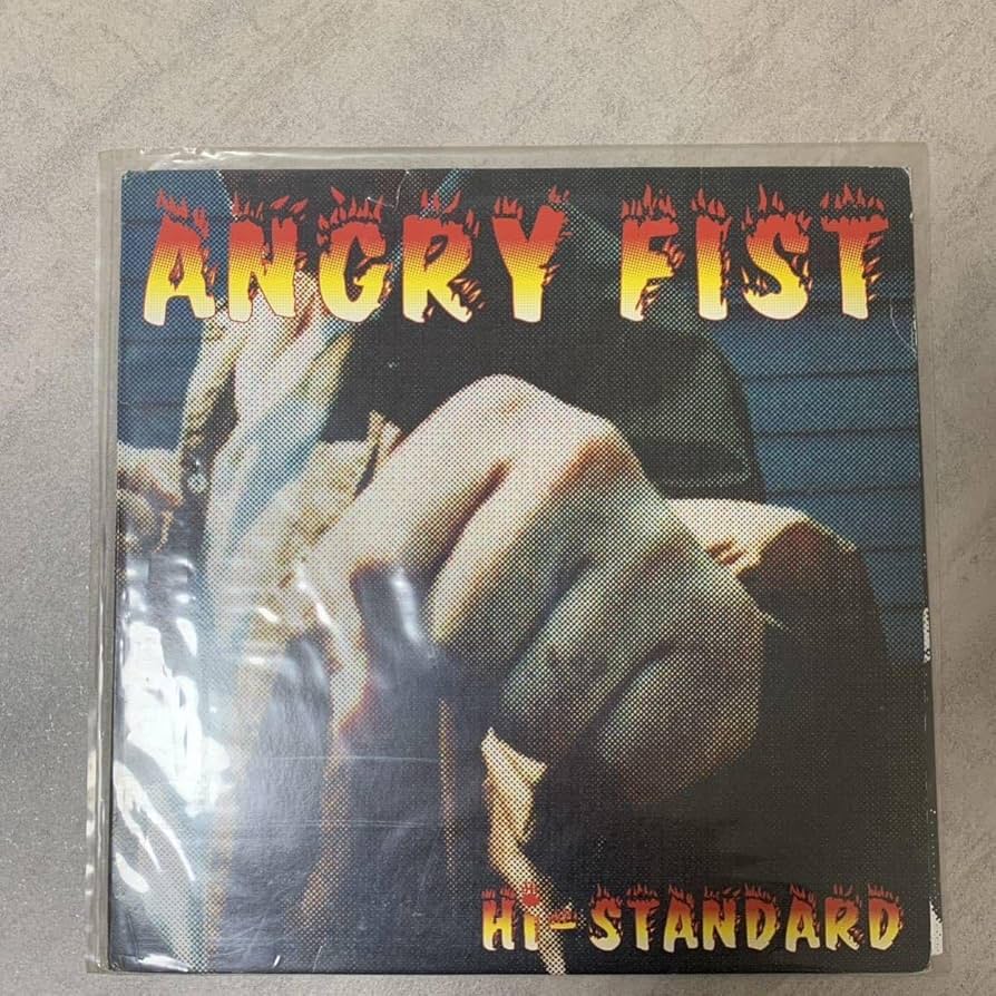 Hi-STANDARD ANGRY FIST TOUR ポスタ ハイスタンダード Amazon.co.jp