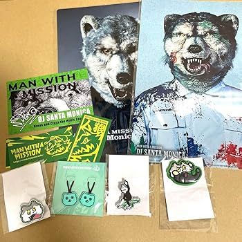 レア マンウィズ DJサンタモニカ スリップマット MAN WITH A MISSION