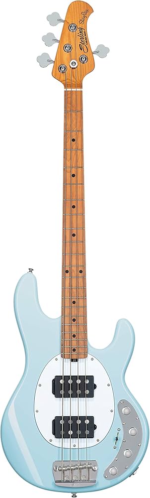 Amazon | Sterling by Music Man 4弦ベースギター 右 ダフネブルー