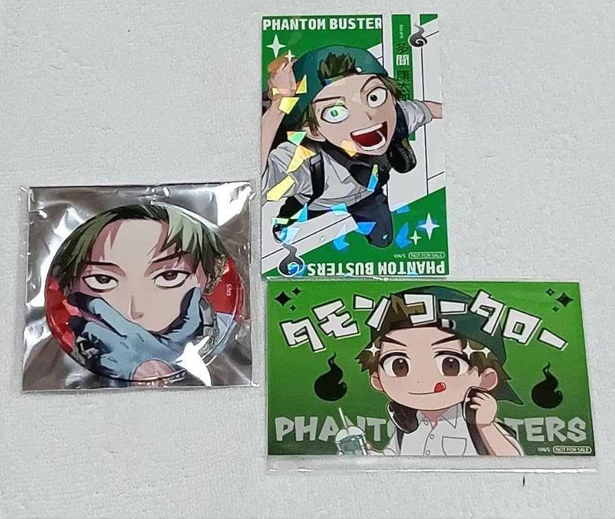 ファントムバスターズ ファンバス 缶バッジ 多聞康太郎 ファントム