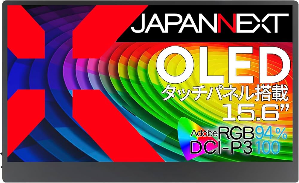 Amazon.co.jp: JAPANNEXT 15.6インチ 有機EL(OLED)パネル搭載 4K