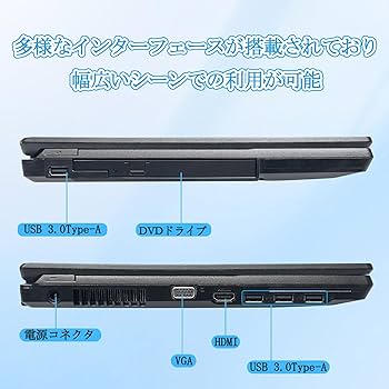 Amazon.co.jp: 【整備済み品】富士通 A576 15.6型 第6世代CPU Celeron