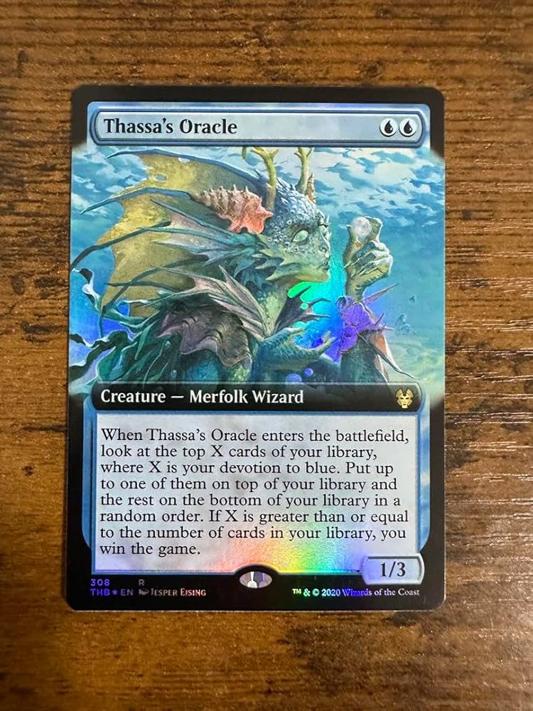 タッサの神託者 Thassa´s Oracle THB 拡張日本語 FOIL トレーディング