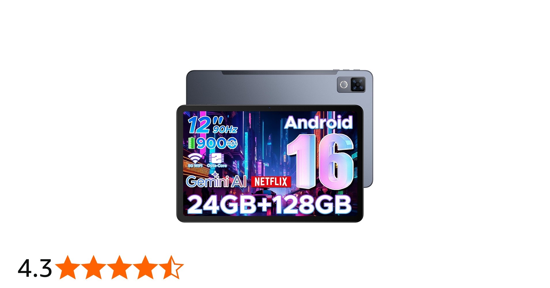 Amazon.co.jp: 【Android 16 タブレット 12インチ初登場】 DOOGEE U12