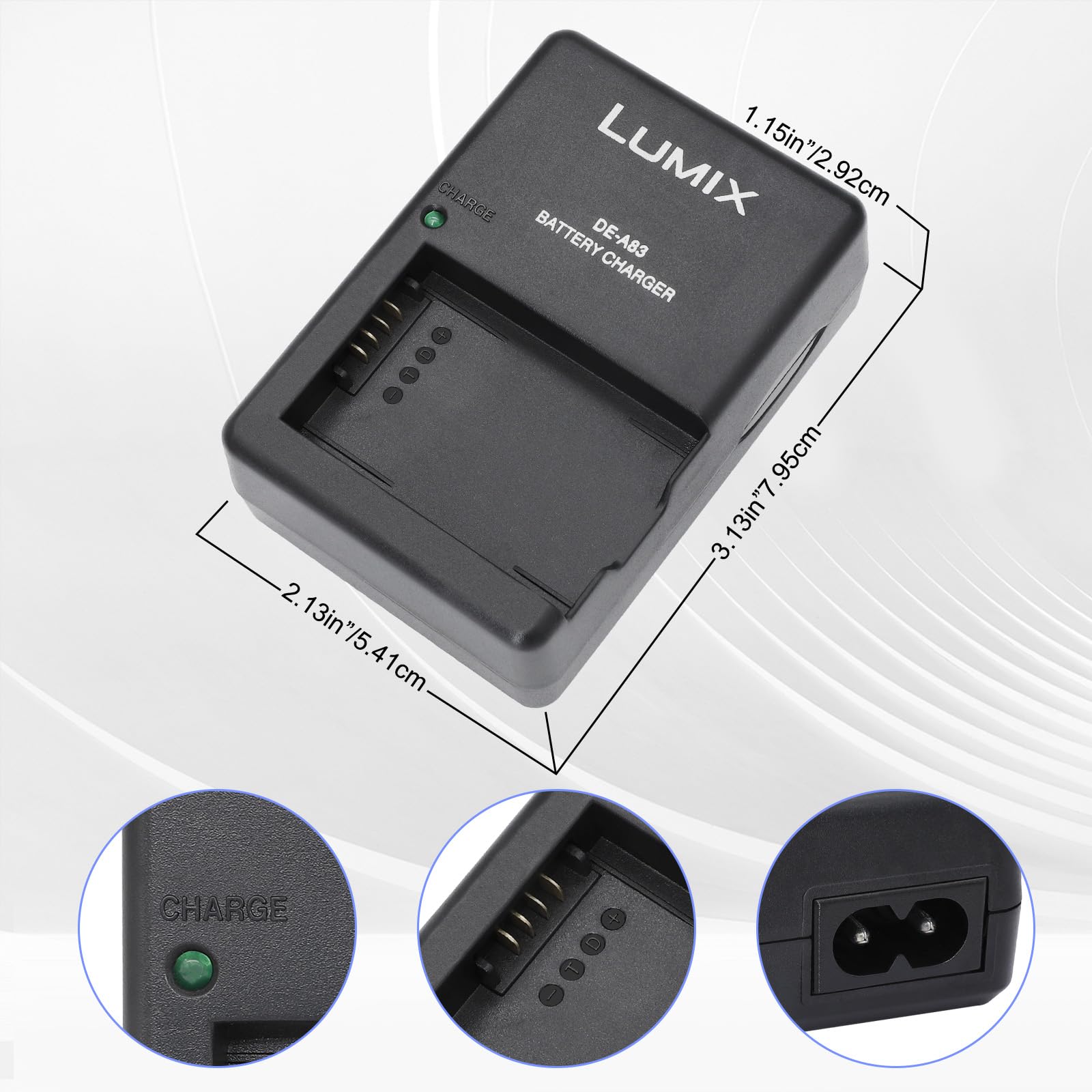Amazon | デジタル一眼レフカメラ充電器 DE-A83 DE-A83BA 対応機種