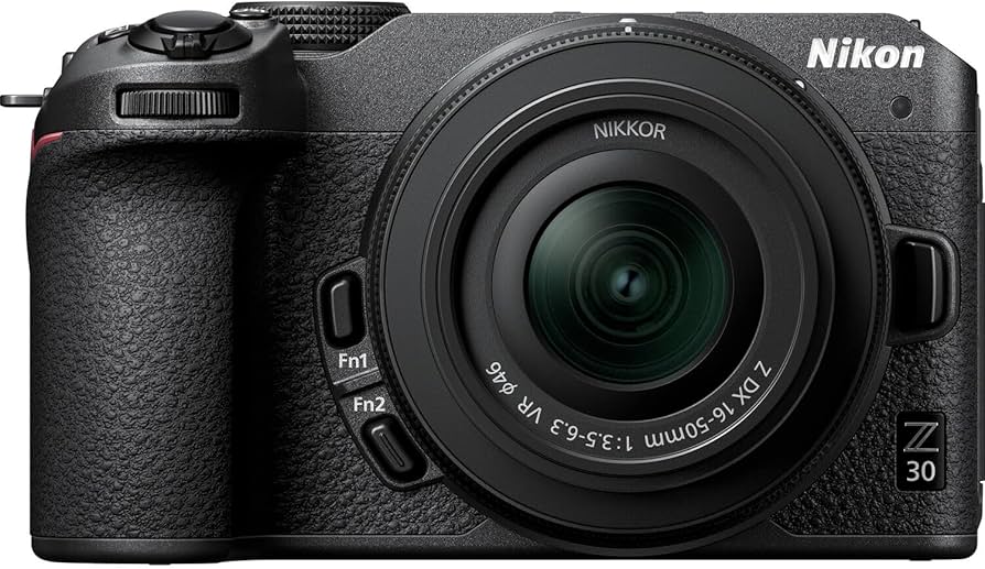 Amazon.com : Nikon Z30 20.9MP 4K Video Recording Vlogging Camera