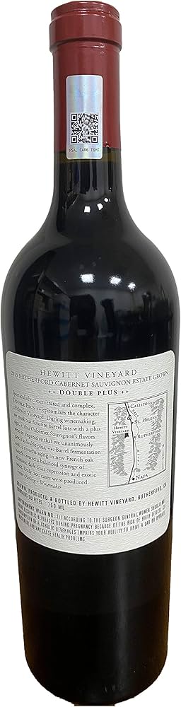 Hewitt ナパバレー 2013 ダブルプラス カベルネ ワイン