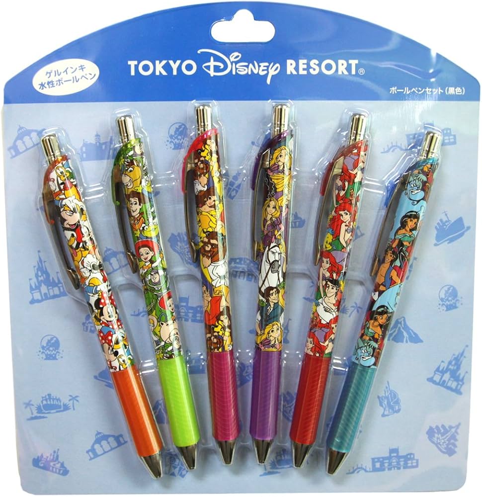 激レア】 東京ディズニーランドボールペン6本セット