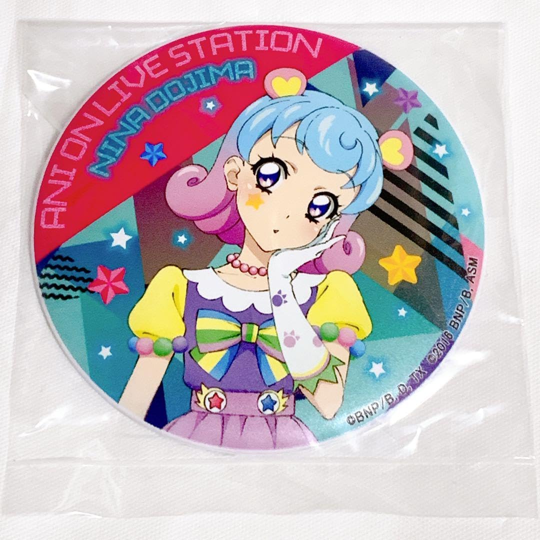 アイカツ アニON マグバッジ 白銀リリィ アイカツスターズ アイカツ
