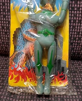 キンダー「ミラーマン」登場怪獣（ブルマァク復刻）ソフビフィギュア