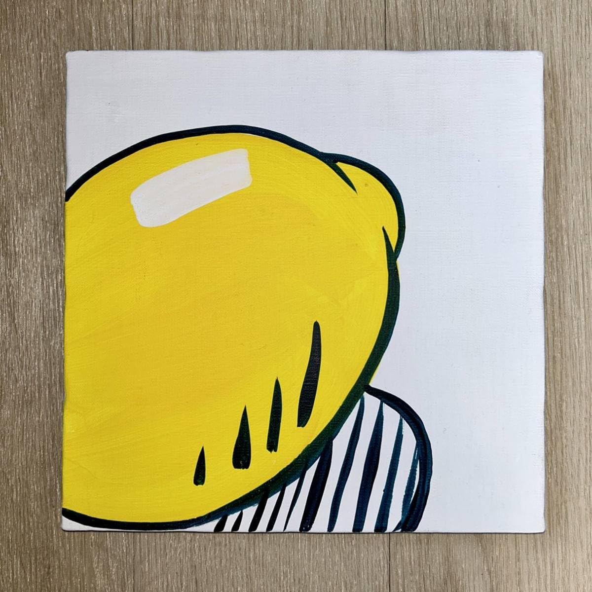 原画 オリジナル 天野タケル Lemon 30x30cm 原画 オリジナル 天野