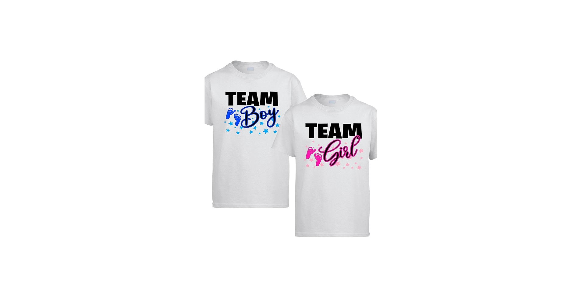 Amazon.com: Gender Reveal Shirt Team Boy or Team Girl Shirt Women