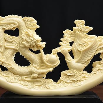 最終値下げ】20cm 一牙象牙風 置物