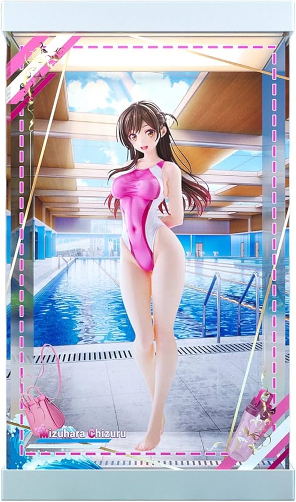 Amazon.co.jp: 水原千鶴 競泳水着Ver. 1/7 AMAKUNI 専用 フィギュア