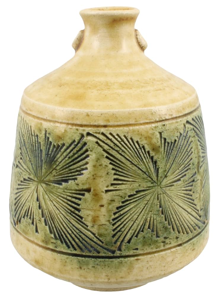 花入 鼎窯(かなえがま) 三代目 加藤春鼎作 瀬戸焼 Yahoo!オークション -「