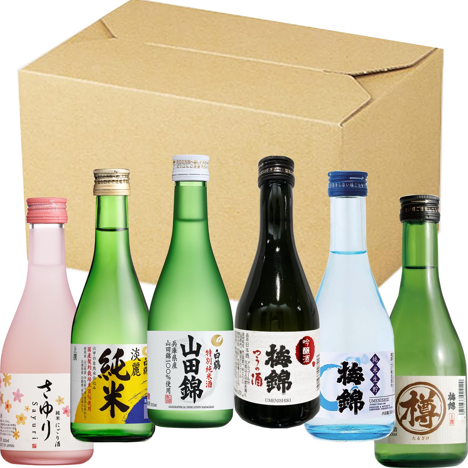 Amazon.co.jp: 白鶴酒造 日本酒味わいのみくらべセット [ 日本酒 15度