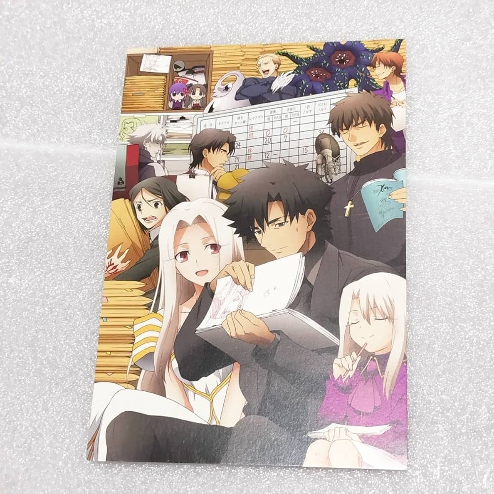 Fate⁄stay nightメニュー表ポストカード11種セット