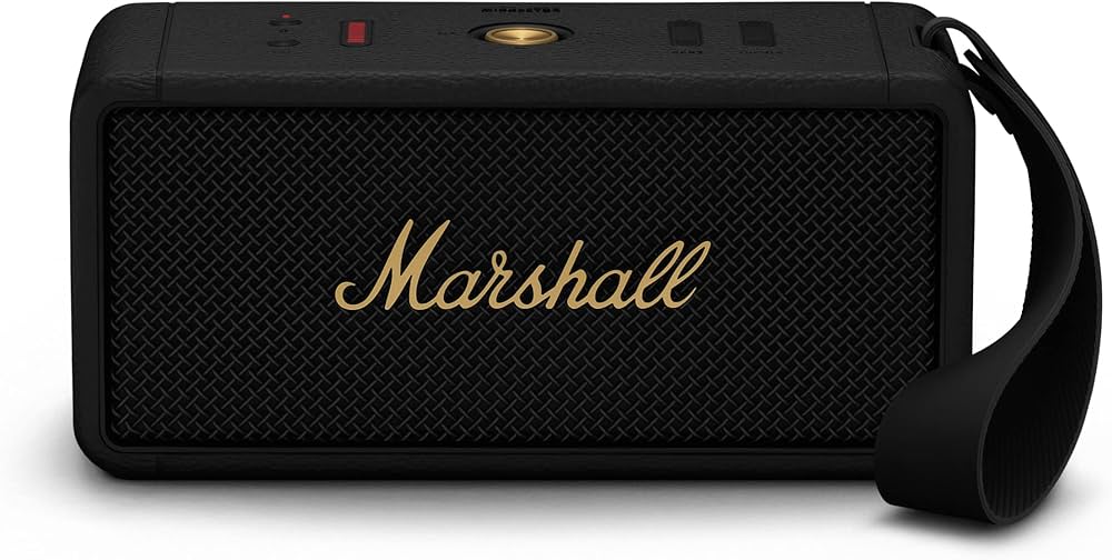 Amazon.com: Marshall Middleton Portable Bluetooth Speaker, Black