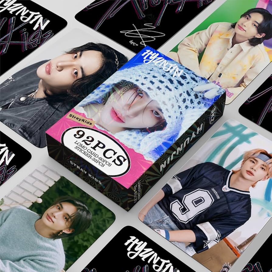 Amazon.com: KPOPBP Stray Kids Photocards 60 PCS SKZ Rock Star