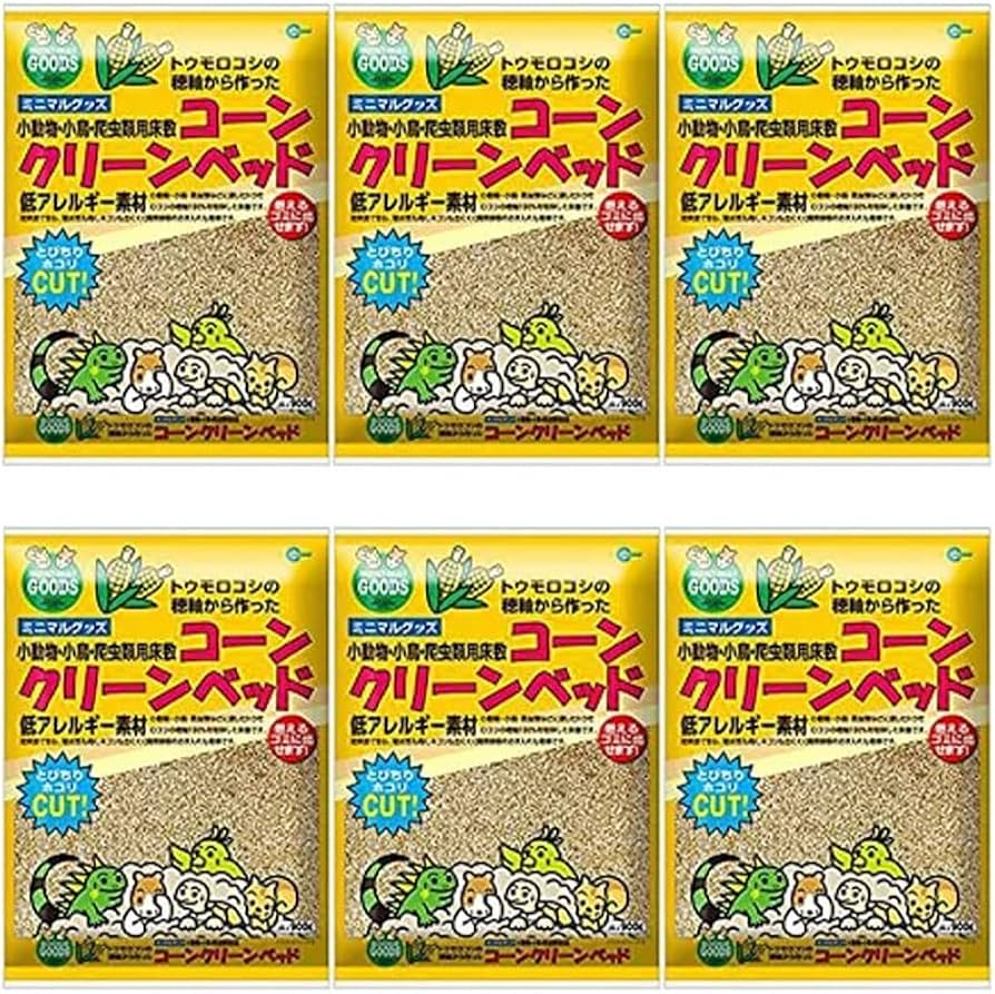 Amazon | マルカン コーンクリーンベッド 900g×6袋 | charm