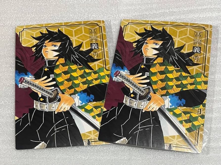 Amazon.co.jp: 鬼滅の刃 冨岡義勇 ポートレートカード 2枚セット