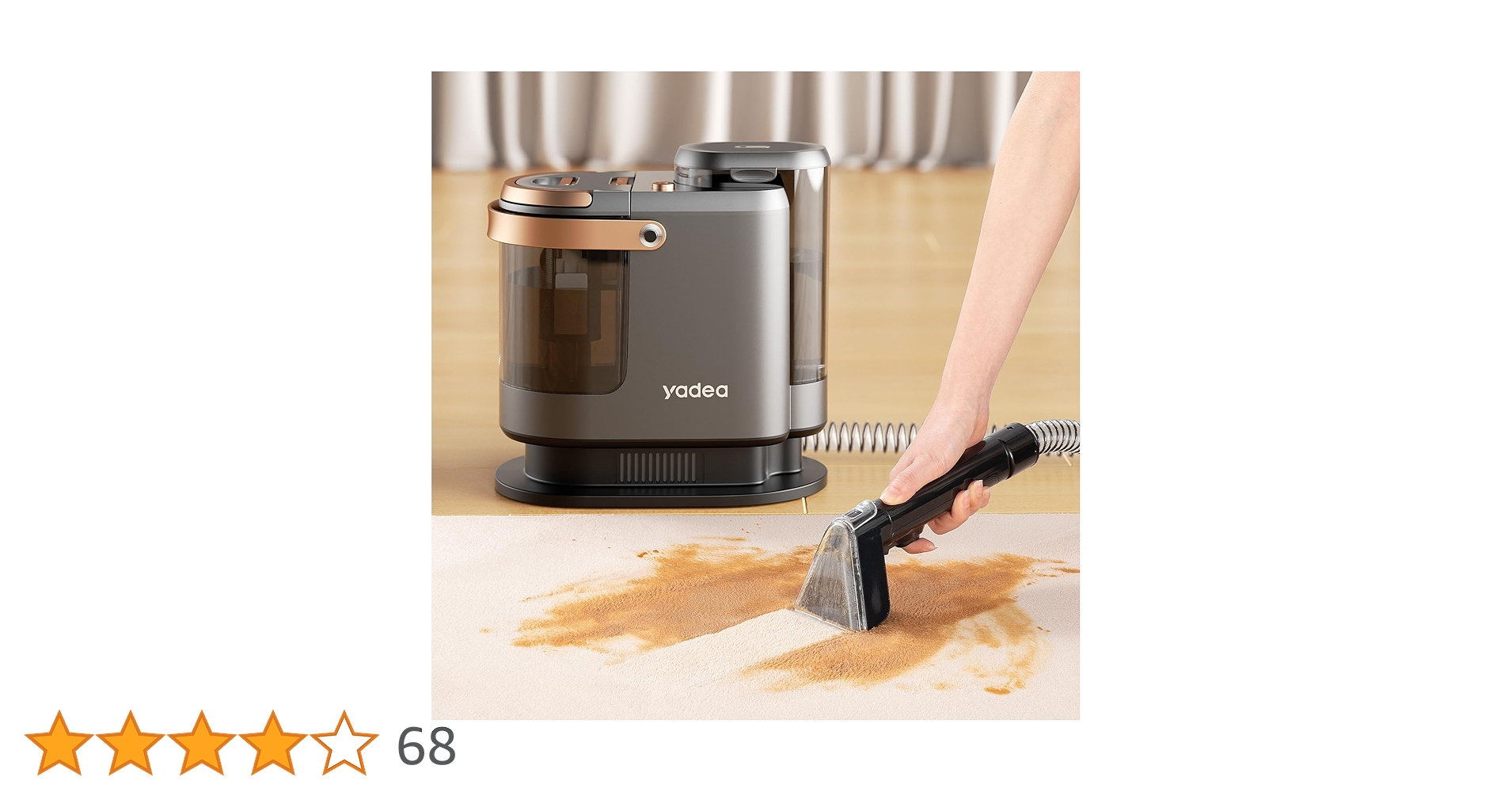 koko】R3 カーペットクリーナー リンサークリーナー18000Pa koko】R3