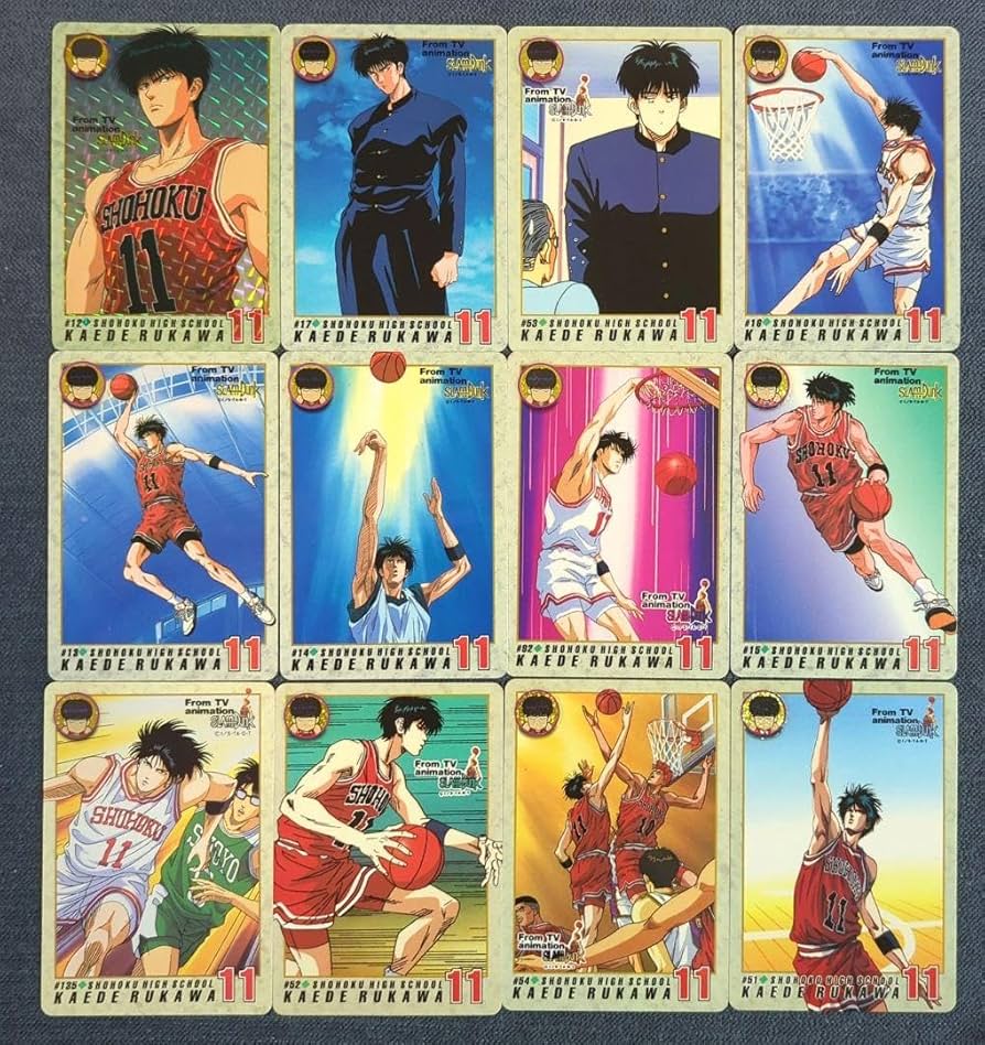 スラムダンク SLAM DUNK 流川楓 カードダス、アマダPPカード、ヒーロー
