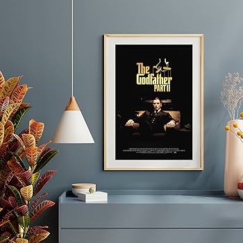 Amazon.co.jp: ゴッドファーザー映画アートパネル壁飾りポスター 印刷