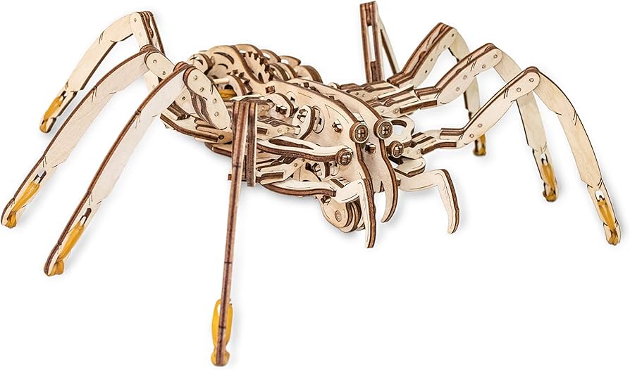 Amazon.com: Eco Wood Art 3D Puzzle, Spider (Spider) : Toys & Games