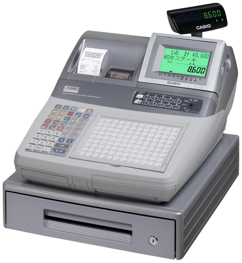 レジスター CASIO TK-2500