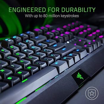 Amazon.com: Razer BlackWidow Mechanical Gaming Keyboard: Green