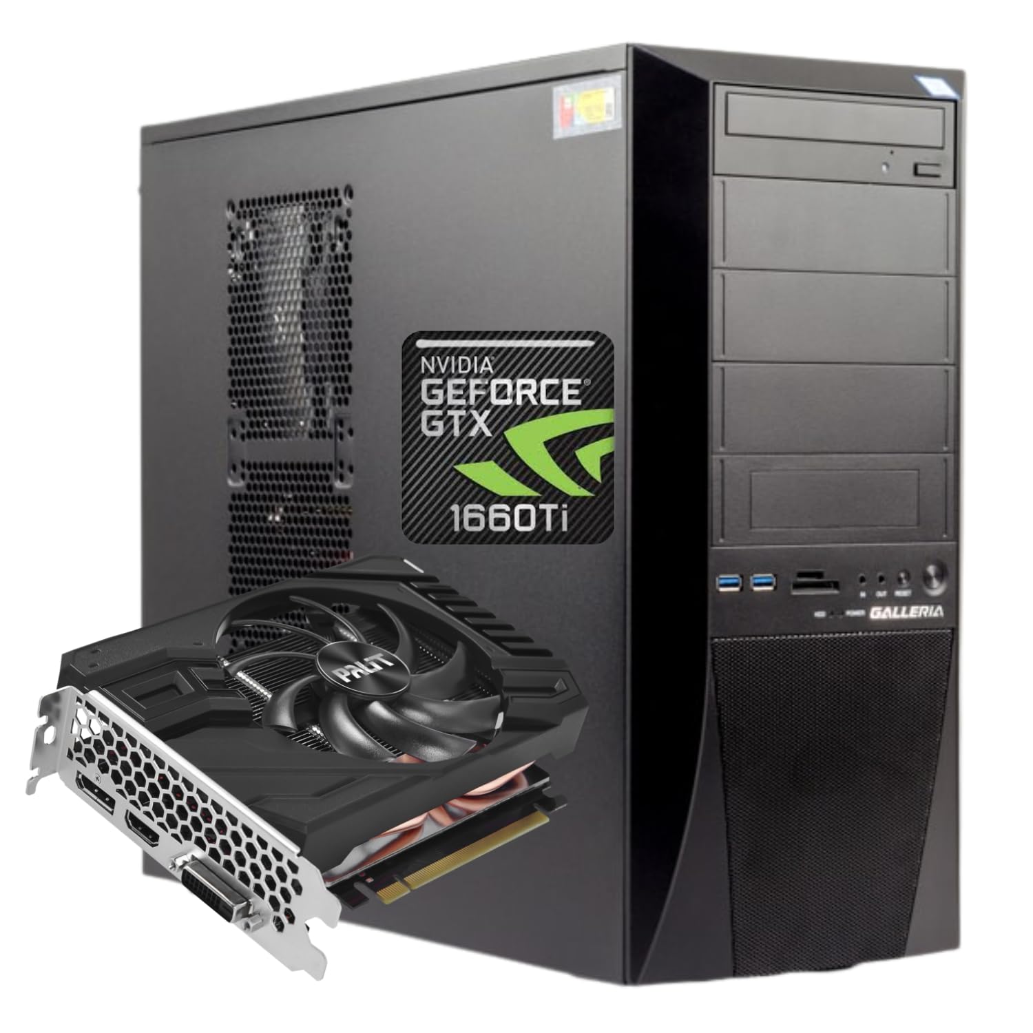 ゲーミングPC/core i7/500GB/GTXグラボ/ガレリア/オフィス搭載