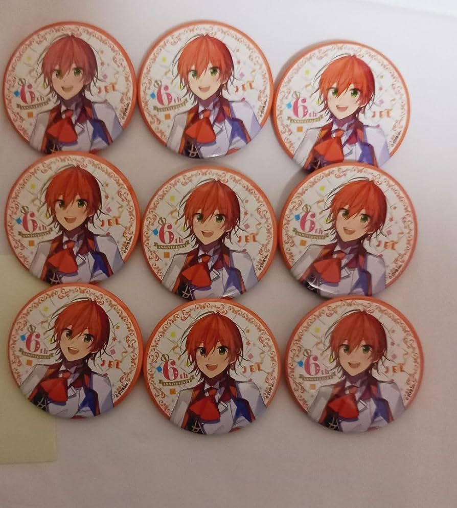 ジェルくん 6周年 缶バッジ 55点
