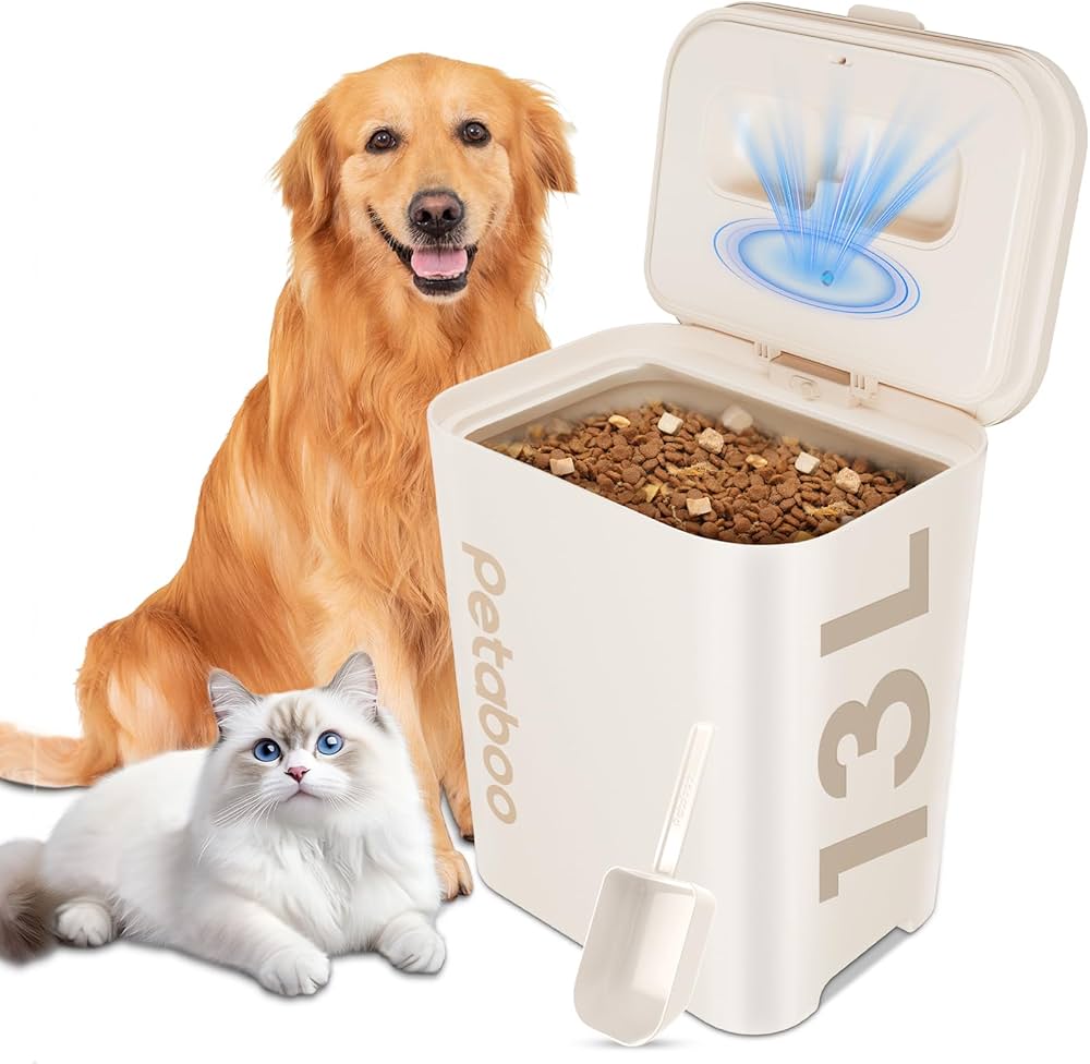 Amazon.co.jp: 真空保存容器 ペットフード Petaboo【-15kPa自動真空で