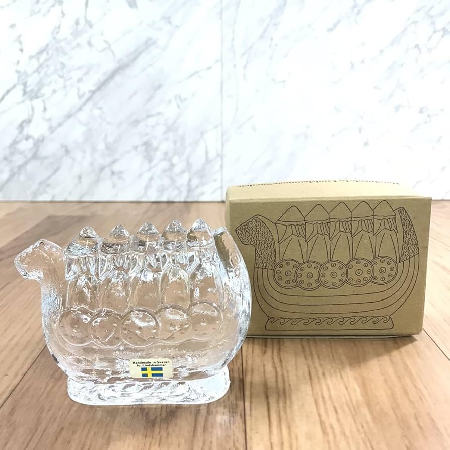Amazon.co.jp: Lindshammar リンズハンマル バイキング船 ガラス