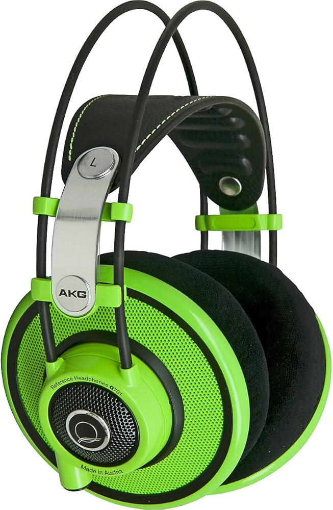 AKG Q701 Quincy Jones Signature On-Ear Reference Headphones (Green