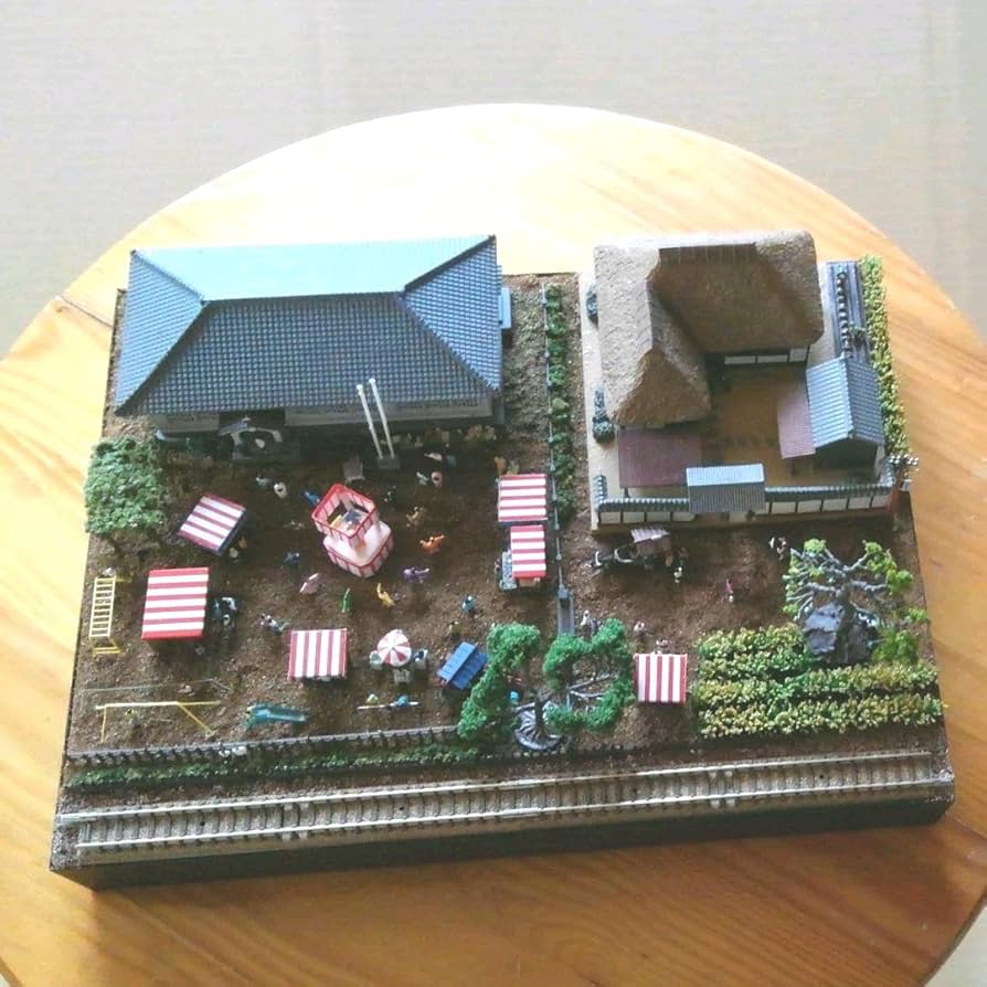 Amazon.co.jp: ジオラマ 昭和の街 里山 : ホビー