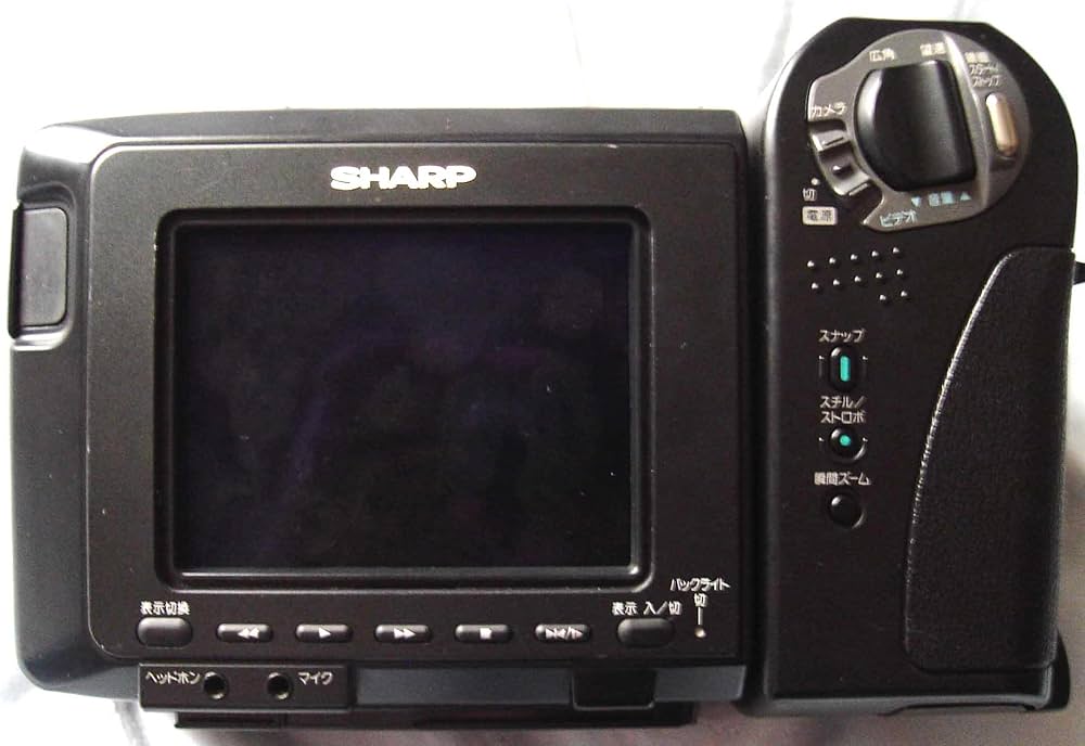 シャープ 8ミリ ビデオカメラ VL-HL80 ＋VR-KT87 2台セット シャープ 8