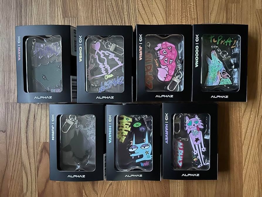 XG アクリルキーホルダー 全メンバーセット Amazon.co.jp: XG (ファン