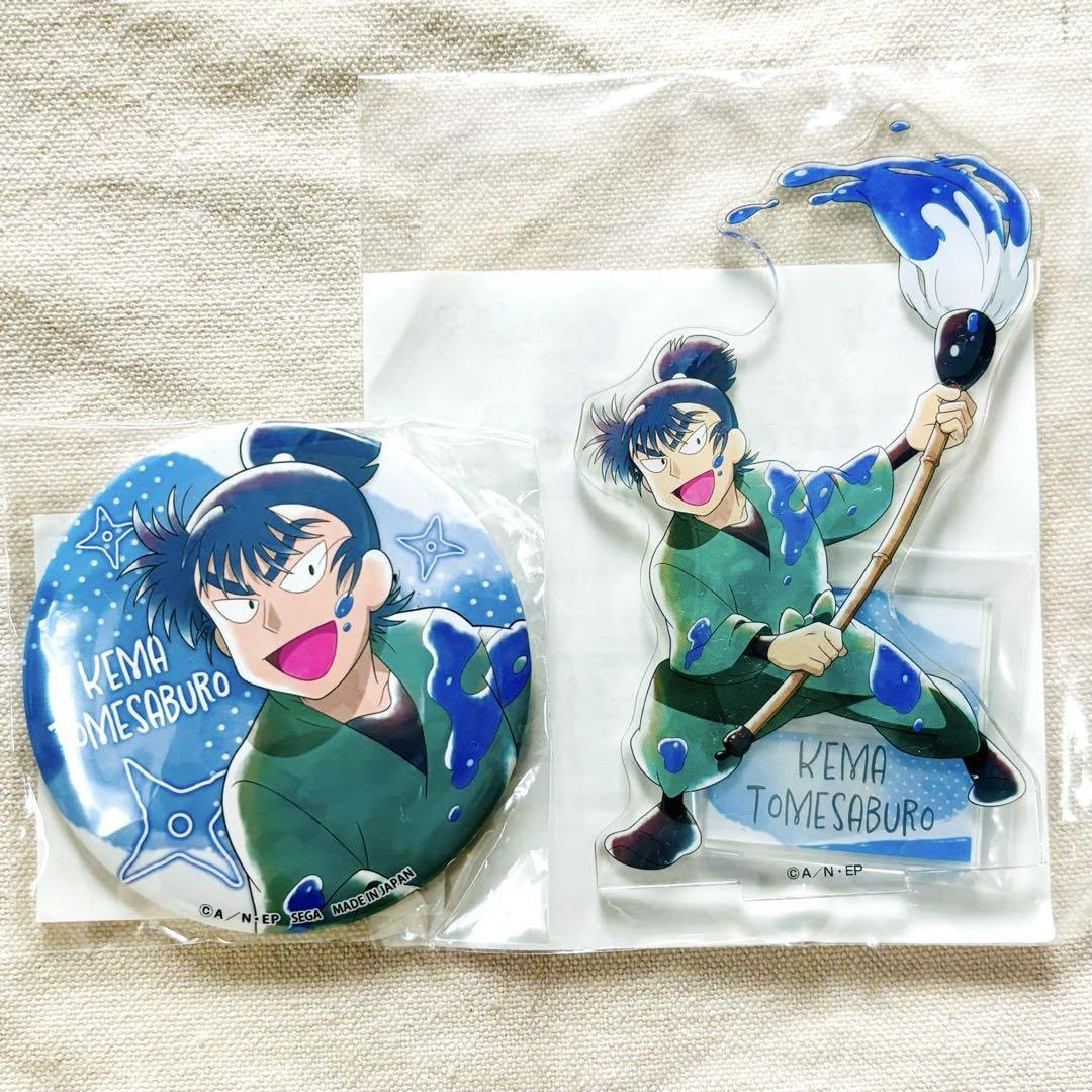 忍たま乱太郎 食満留三郎 缶バッジ 百面相 - メルカリ 忍たま 百面相