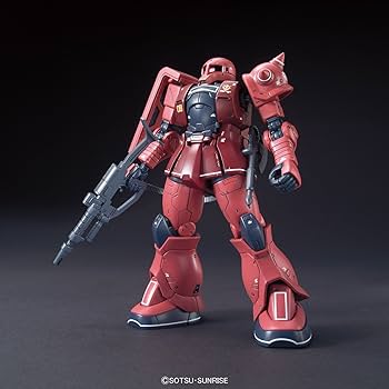 Amazon | HG 機動戦士ガンダム THE ORIGIN MS-05S シャア専用ザクI 1
