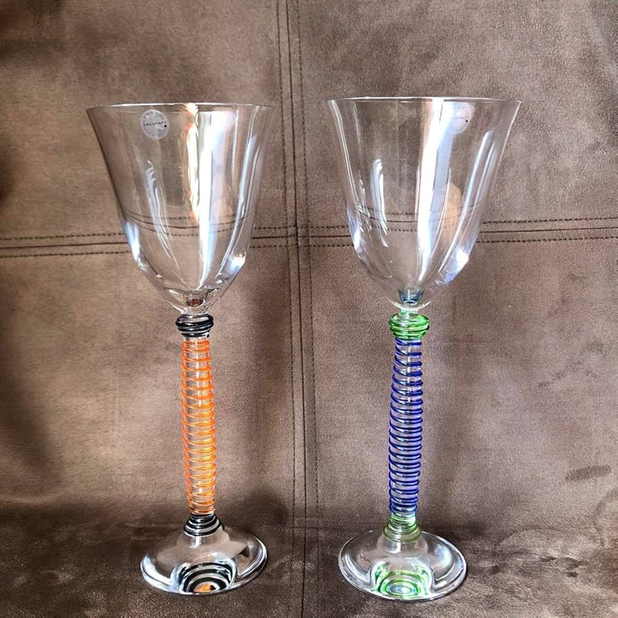 Amazon | ムラノ イタリア SALVIATI サルビアティ ワイングラス ペア